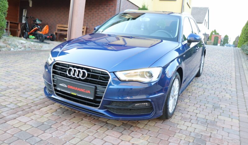 AUDI A3 S-LINE 2.0 TDI 150 KM.BI-XENON,SERWISOWANY,GWARANCJA full