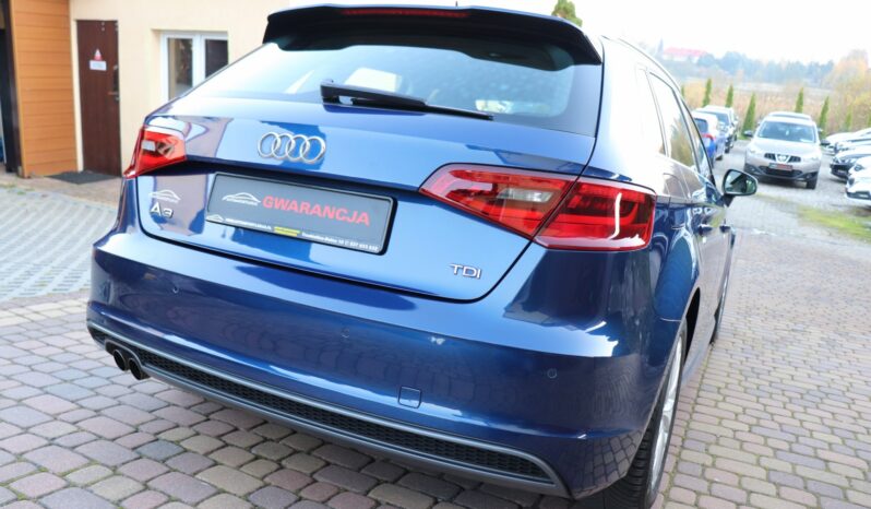 AUDI A3 S-LINE 2.0 TDI 150 KM.BI-XENON,SERWISOWANY,GWARANCJA full