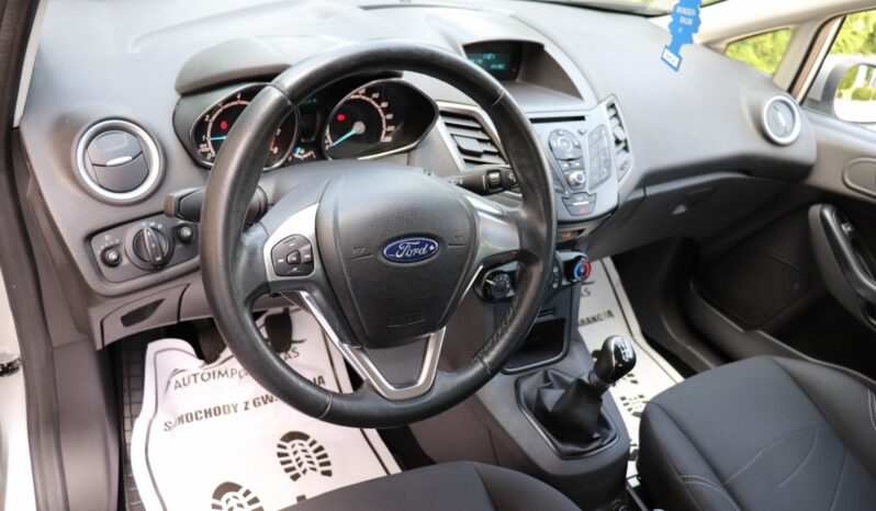 FORD FIESTA 1.25 BENZYNA. NISKI PRZEBIEG, GWARANCJA full