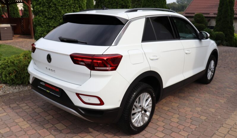 VOLKSWAGEN T-ROC 1.0 TSI, NISKI PRZEBIEG, SERWISOWANY full