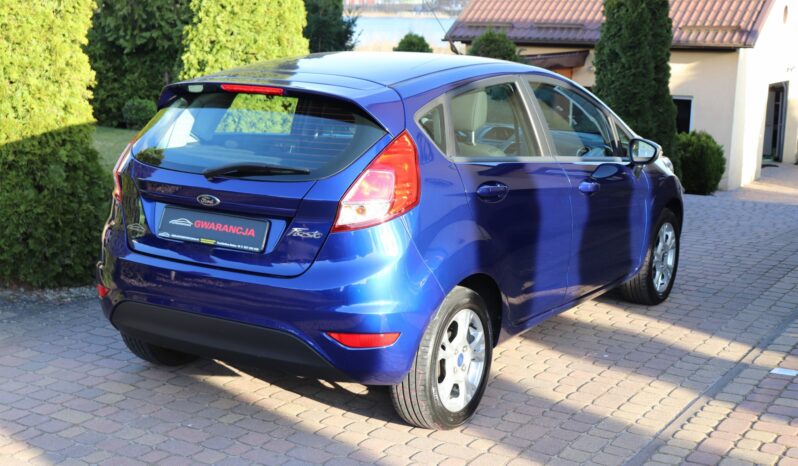 FORD FIESTA 1.25 BENZYNA,NISKI PRZEBIEG,GWARANCJA full