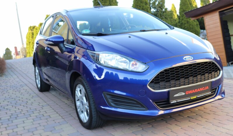 FORD FIESTA 1.25 BENZYNA,NISKI PRZEBIEG,GWARANCJA full
