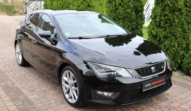 SEAT LEON FR 2.0 TDI, 1 WŁAŚCICIEL, SERWISOWANY full