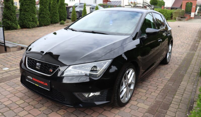 SEAT LEON FR 2.0 TDI, 1 WŁAŚCICIEL, SERWISOWANY full