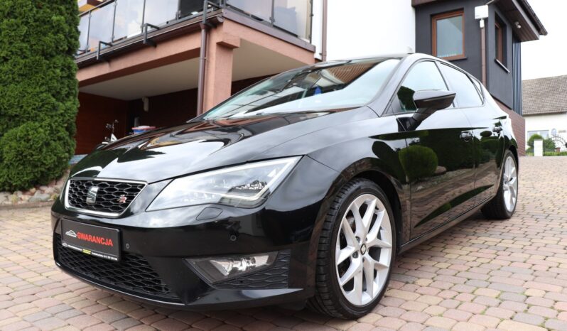 SEAT LEON FR 2.0 TDI, 1 WŁAŚCICIEL, SERWISOWANY full