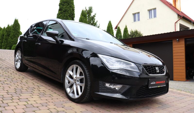 SEAT LEON FR 2.0 TDI, 1 WŁAŚCICIEL, SERWISOWANY full