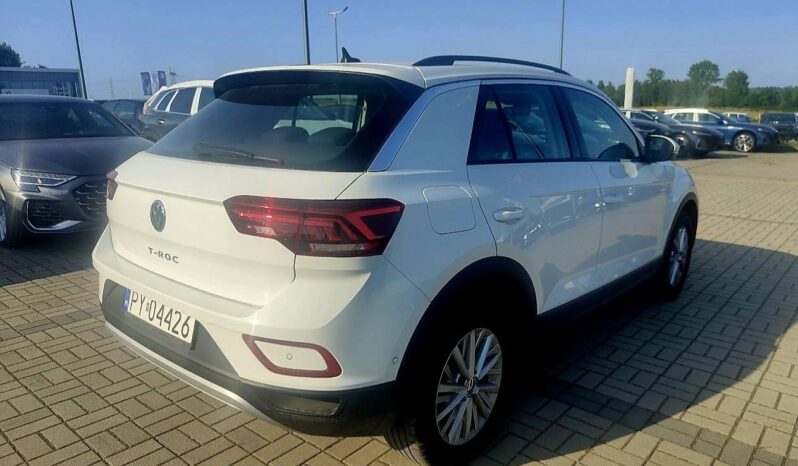 VW T-ROC 1.5 TSI Life 2022, 1 WŁAŚCICIEL- KRAJOWY-SERWISOWANY,FV-23% full