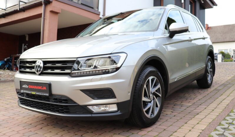 VOLKSWAGEN TIGUAN 2.0 TDI, 1 WŁAŚCICIEL, SERWISOWANY, GWARANCJA, 4X4, DSG full