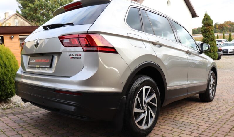 VOLKSWAGEN TIGUAN 2.0 TDI, 1 WŁAŚCICIEL, SERWISOWANY, GWARANCJA, 4X4, DSG full