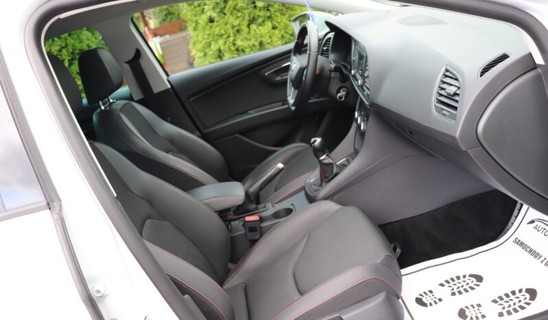 SEAT LEON 1.4 TSI FR, NISKI PRZEBIEG, 1 WŁAŚCICIEL, SERWIOSWANY full