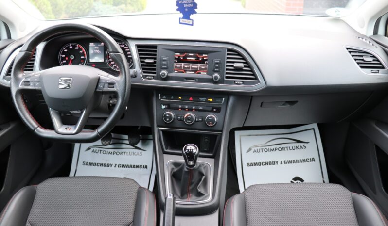 SEAT LEON 1.4 TSI FR, NISKI PRZEBIEG, 1 WŁAŚCICIEL, SERWIOSWANY full