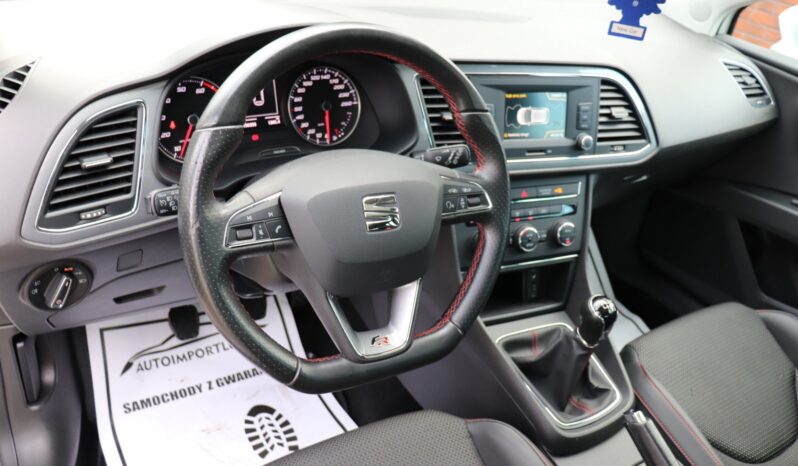 SEAT LEON 1.4 TSI FR, NISKI PRZEBIEG, 1 WŁAŚCICIEL, SERWIOSWANY full