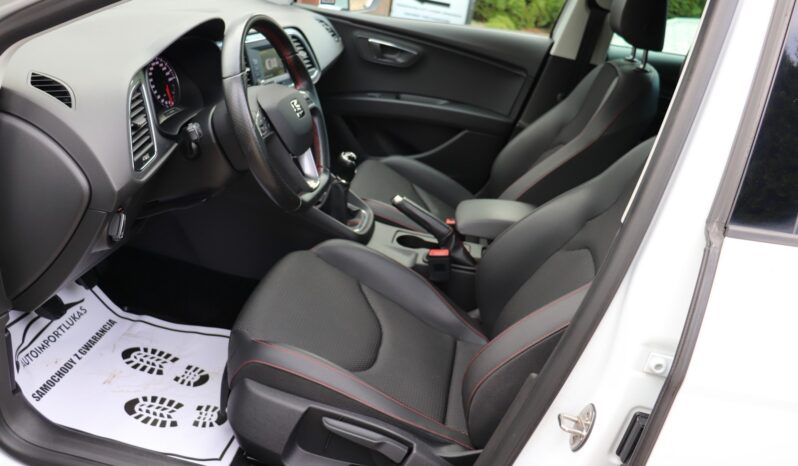 SEAT LEON 1.4 TSI FR, NISKI PRZEBIEG, 1 WŁAŚCICIEL, SERWIOSWANY full