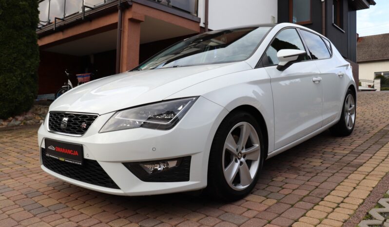 SEAT LEON 1.4 TSI FR, NISKI PRZEBIEG, 1 WŁAŚCICIEL, SERWIOSWANY full