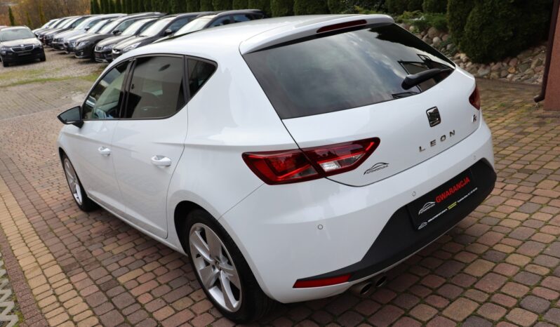 SEAT LEON 1.4 TSI FR, NISKI PRZEBIEG, 1 WŁAŚCICIEL, SERWIOSWANY full