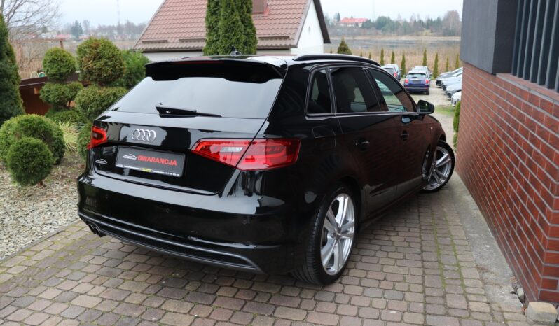 AUDI A3 1.4 TFSI S-LINE, SERWISOWANY, GWARANCJA, S-TRONIC full