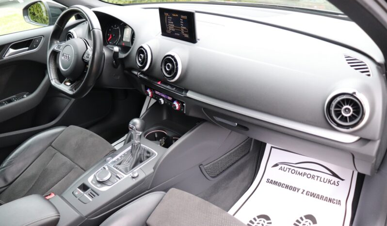 AUDI A3 1.4 TFSI S-LINE, SERWISOWANY, GWARANCJA, S-TRONIC full
