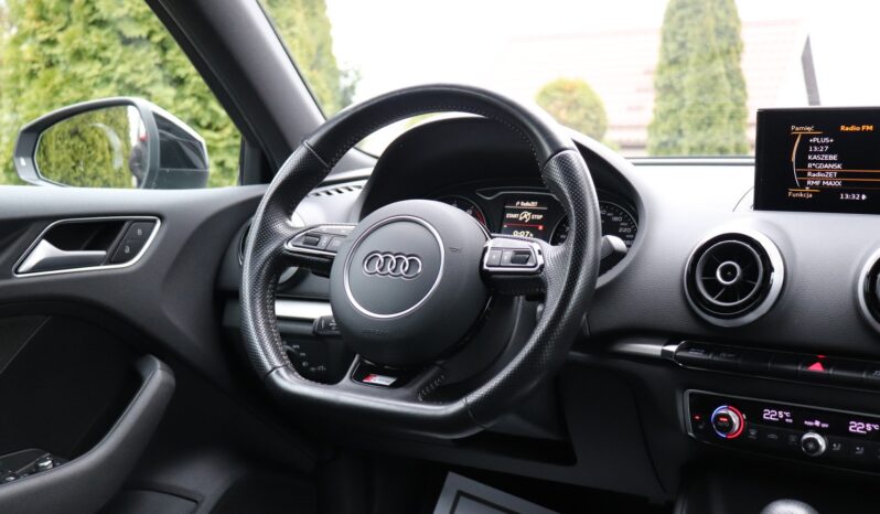 AUDI A3 1.4 TFSI S-LINE, SERWISOWANY, GWARANCJA, S-TRONIC full