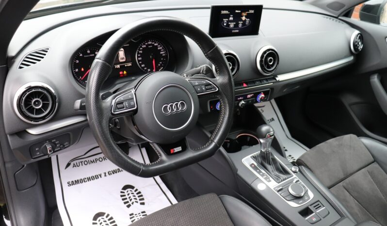 AUDI A3 1.4 TFSI S-LINE, SERWISOWANY, GWARANCJA, S-TRONIC full