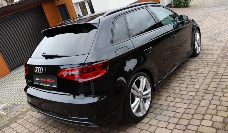 AUDI A3 1.4 TFSI S-LINE, SERWISOWANY, GWARANCJA, S-TRONIC full