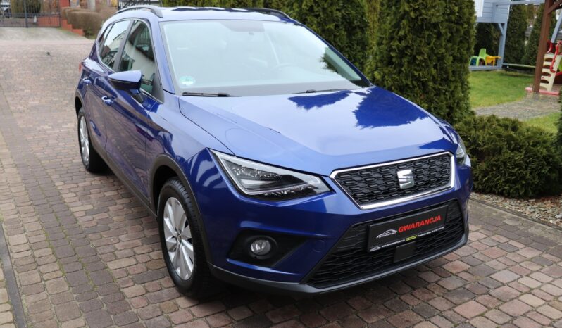 SEAT ARONA 1.0 TSI, 1 WŁAŚCICIEL, SERWISOWANY, NISKI PRZEBIEG, GWARANCJA full