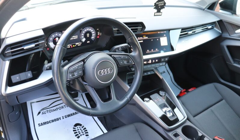 AUDI A3 35 TFSI MHEV S-TRONIC, 1 WŁAŚCICIEL, KRAJOWY, SERWISOWANY, NISKI PRZEBIEG, GWARANCJA, SAM PARKUJE full