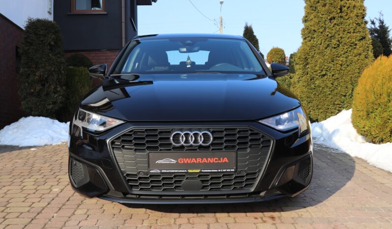AUDI A3 35 TFSI MHEV S-TRONIC, 1 WŁAŚCICIEL, KRAJOWY, SERWISOWANY, NISKI PRZEBIEG, GWARANCJA, SAM PARKUJE full