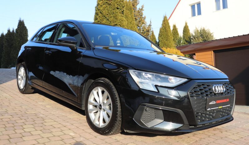 AUDI A3 35 TFSI MHEV S-TRONIC, 1 WŁAŚCICIEL, KRAJOWY, SERWISOWANY, NISKI PRZEBIEG, GWARANCJA, SAM PARKUJE full