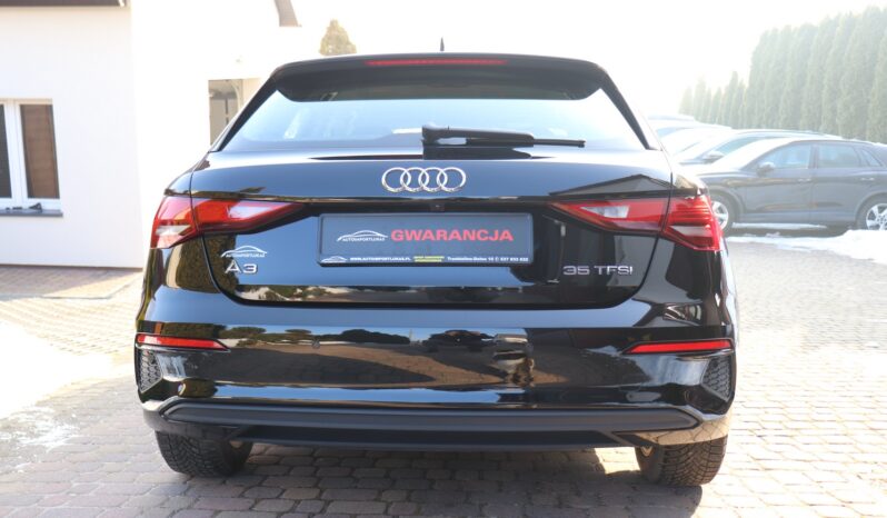 AUDI A3 35 TFSI MHEV S-TRONIC, 1 WŁAŚCICIEL, KRAJOWY, SERWISOWANY, NISKI PRZEBIEG, GWARANCJA, SAM PARKUJE full