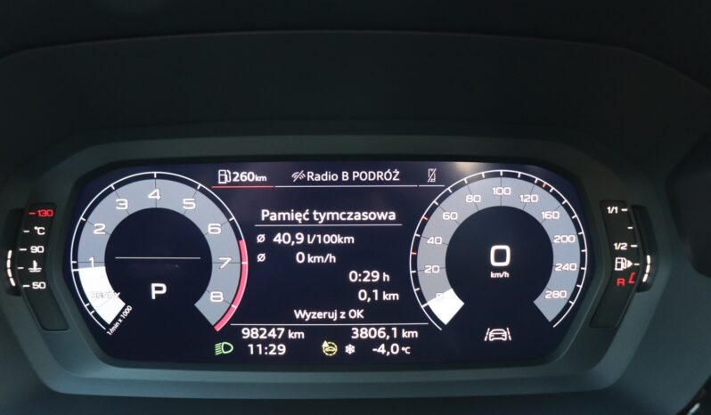 AUDI A3 35 TFSI MHEV S-TRONIC, 1 WŁAŚCICIEL, KRAJOWY, SERWISOWANY, NISKI PRZEBIEG, GWARANCJA, SAM PARKUJE full