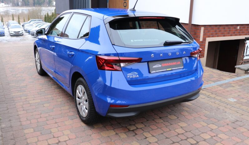 SKODA FABIA 1.0 TSI, 1 WŁAŚCICIEL, SERWISOWANY, KRAJOWY, 2022, GWARANCJA full