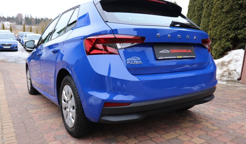 SKODA FABIA 1.0 TSI, 1 WŁAŚCICIEL, SERWISOWANY, KRAJOWY, 2022, GWARANCJA full