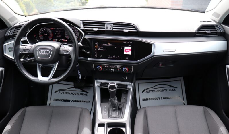 AUDI Q3 1.5 TSI, KRAJOWY, 1 WŁAŚCICIEL, F-VAT 23%, SERWISOWANY, GWARANCJA full