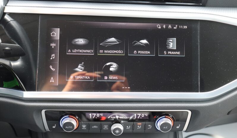 AUDI Q3 1.5 TSI, KRAJOWY, 1 WŁAŚCICIEL, F-VAT 23%, SERWISOWANY, GWARANCJA full