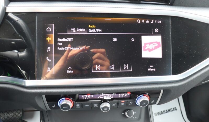 AUDI Q3 1.5 TSI, KRAJOWY, 1 WŁAŚCICIEL, F-VAT 23%, SERWISOWANY, GWARANCJA full