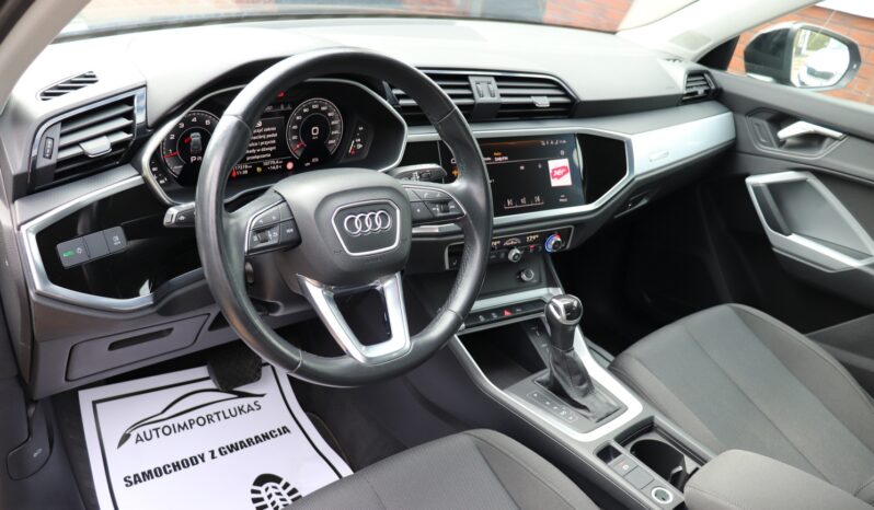 AUDI Q3 1.5 TSI, KRAJOWY, 1 WŁAŚCICIEL, F-VAT 23%, SERWISOWANY, GWARANCJA full
