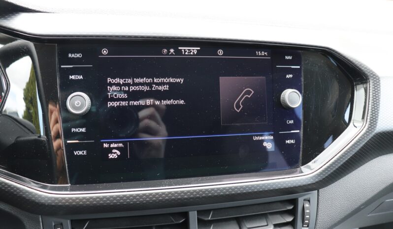 VOLKSWAGEN T-CROSS 1.0 TSI, 2020, NISKI PRZEBIEG, GWARANCJA full