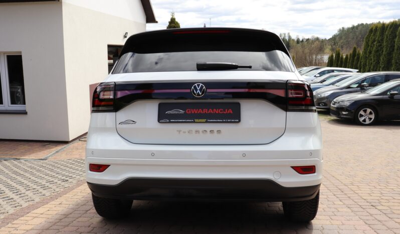 VOLKSWAGEN T-CROSS 1.0 TSI, 2020, NISKI PRZEBIEG, GWARANCJA full