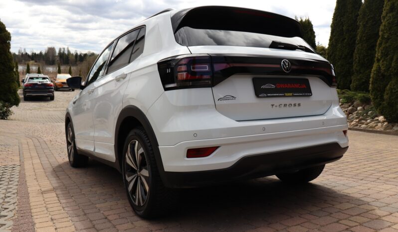 VOLKSWAGEN T-CROSS 1.0 TSI, 2020, NISKI PRZEBIEG, GWARANCJA full