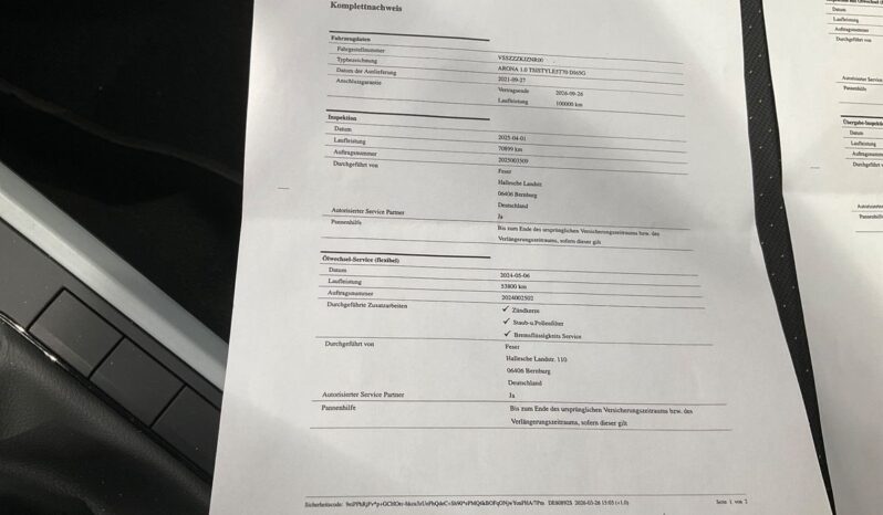 SEAT ARONA , NISKI PRZEBIEG full