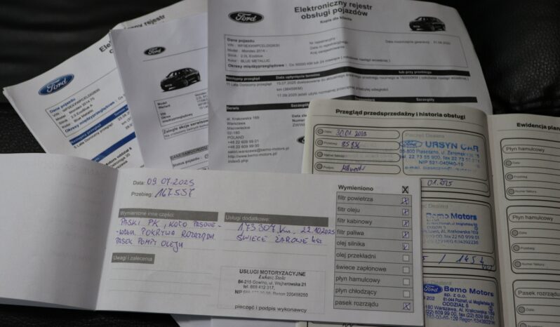 FORD MONDEO 2.0 DIESEL, SERWISOWANY, KRAJOWY, AUTOMAT, GWARANCJA full