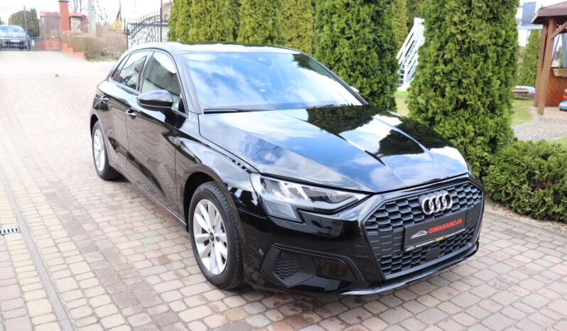 AUDI A3 1.5 TFSI S-TRONIC MHEV, 1 WŁAŚCICIEL, SERWISOWANY, KRAJOWY, GWARANCJA full