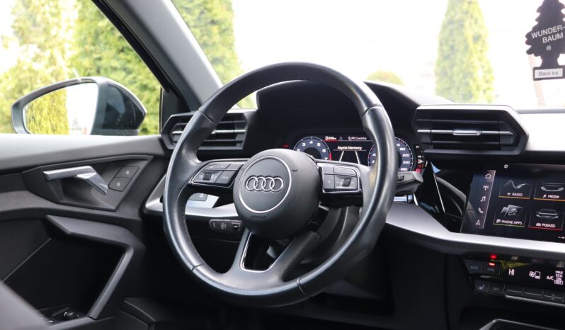 AUDI A3 1.5 TFSI S-TRONIC MHEV, 1 WŁAŚCICIEL, SERWISOWANY, KRAJOWY, GWARANCJA full