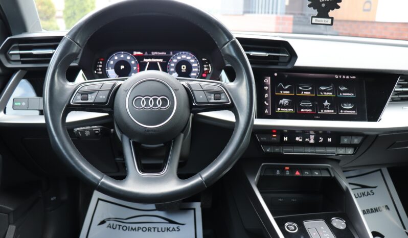 AUDI A3 1.5 TFSI S-TRONIC MHEV, 1 WŁAŚCICIEL, SERWISOWANY, KRAJOWY, GWARANCJA full