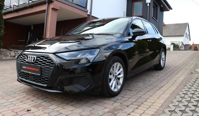 AUDI A3 1.5 TFSI S-TRONIC MHEV, 1 WŁAŚCICIEL, SERWISOWANY, KRAJOWY, GWARANCJA full