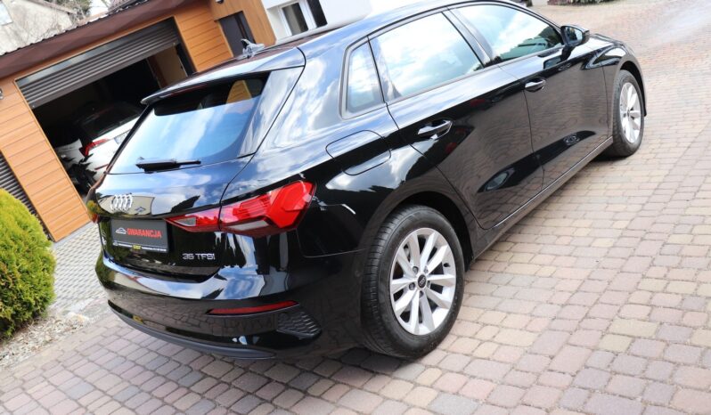 AUDI A3 1.5 TFSI S-TRONIC MHEV, 1 WŁAŚCICIEL, SERWISOWANY, KRAJOWY, GWARANCJA full
