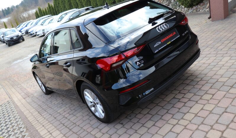 AUDI A3 1.5 TFSI S-TRONIC MHEV, 1 WŁAŚCICIEL, SERWISOWANY, KRAJOWY, GWARANCJA full
