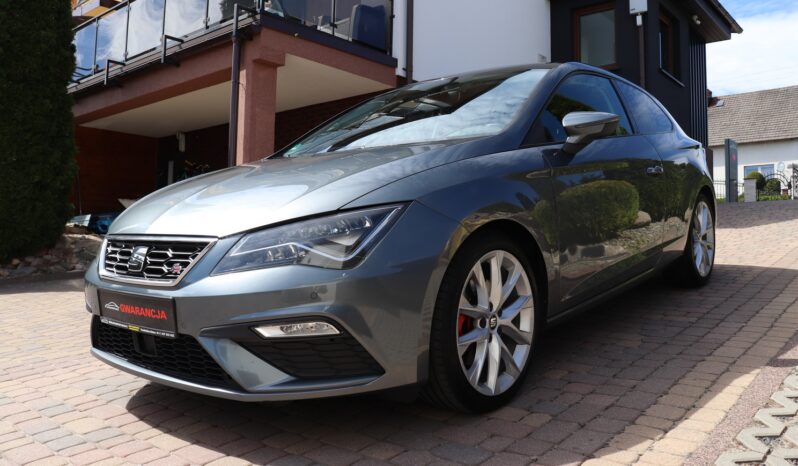 SEAT LEON 2.0 TDI FR AUTOMAT, SERWISOWANY, GWARANCJA full